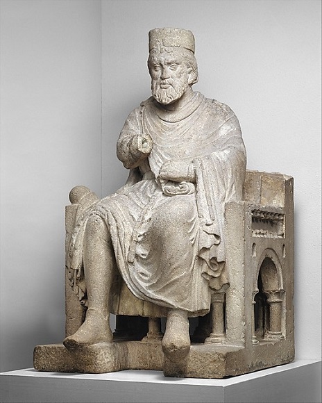 An Enthroned King  ca 1230-1235 from Lombardy or the Veneto The Metropolitan Museum of Art  NYC 22.31